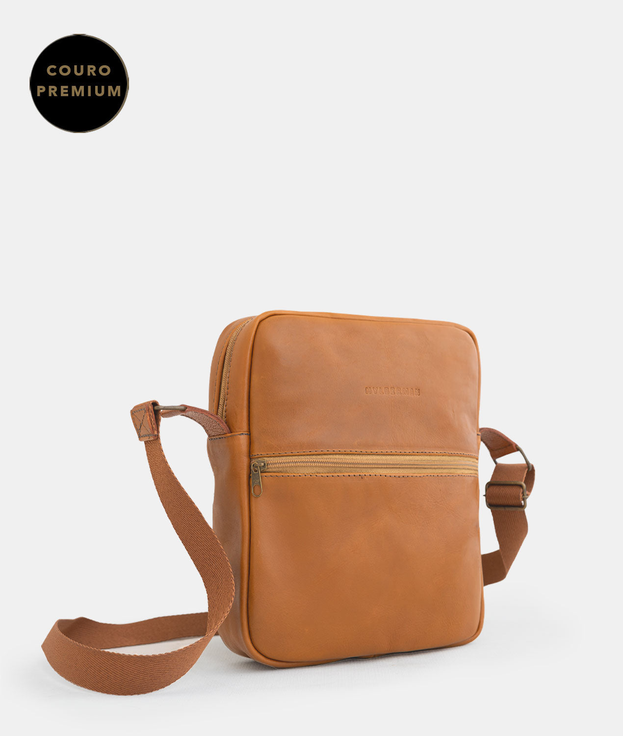 Bolsa Shoulder Bag em Couro Legítimo Cop